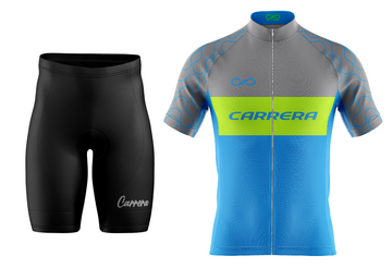Uniforme Ciclismo Fit Corto - Relax Manga Corta